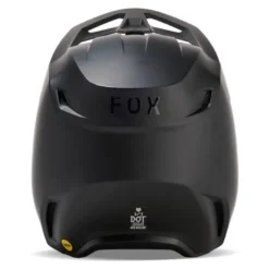 Kask cross FOX V1 SOLID BLACK MATT czarny mat