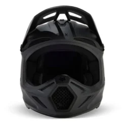 Kask cross FOX V3 SOLID BLACK MATT czarny mat