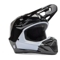 Kask cross FOX V3 TINE BLACK czarny