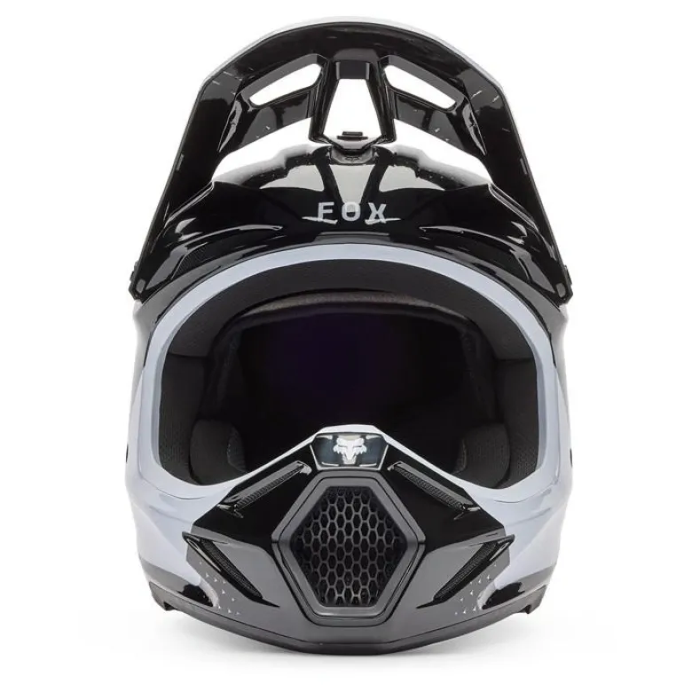 Kask cross FOX V3 TINE BLACK czarny