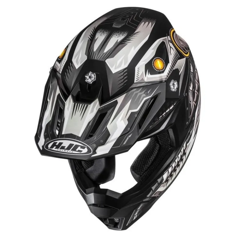 Kask cross HJC C50 MECHA BEAST BLACK/GREY czarny szary