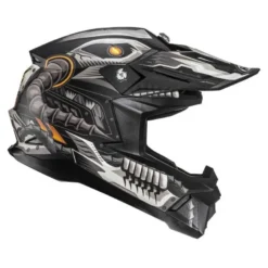 Kask cross HJC C50 MECHA BEAST BLACK/GREY czarny szary