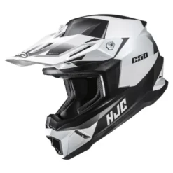 Kask cross HJC C50 SLIDE WHITE/BLACK biały czarny