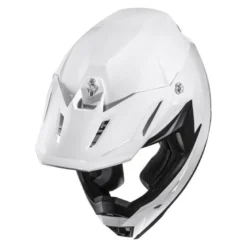 Kask cross HJC C50 SOLID PEARL WHITE biały