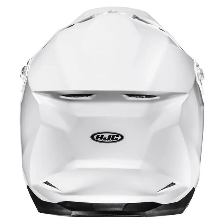 Kask cross HJC C50 SOLID PEARL WHITE biały