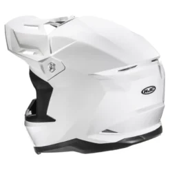 Kask cross HJC C50 SOLID PEARL WHITE biały