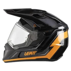 Kask cross z goglami LEATT ADV 7.5 BLACK/ORANGE czarny pomarańczowy