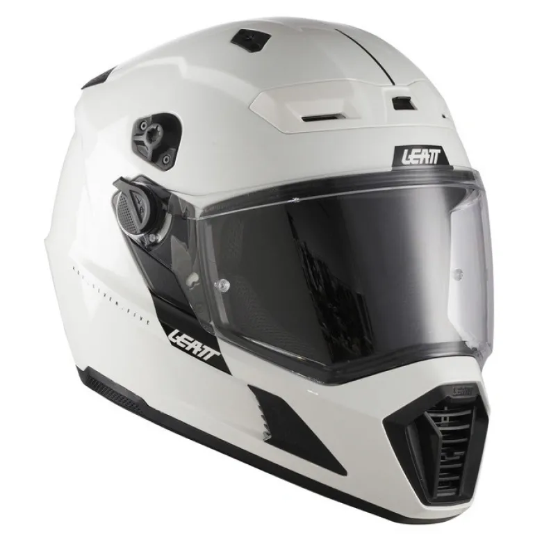 Kask cross z goglami LEATT ADV 7.5 WHITE biały