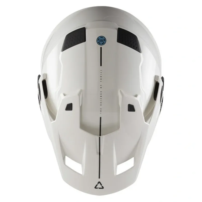 Kask cross z goglami LEATT ADV 7.5 WHITE biały