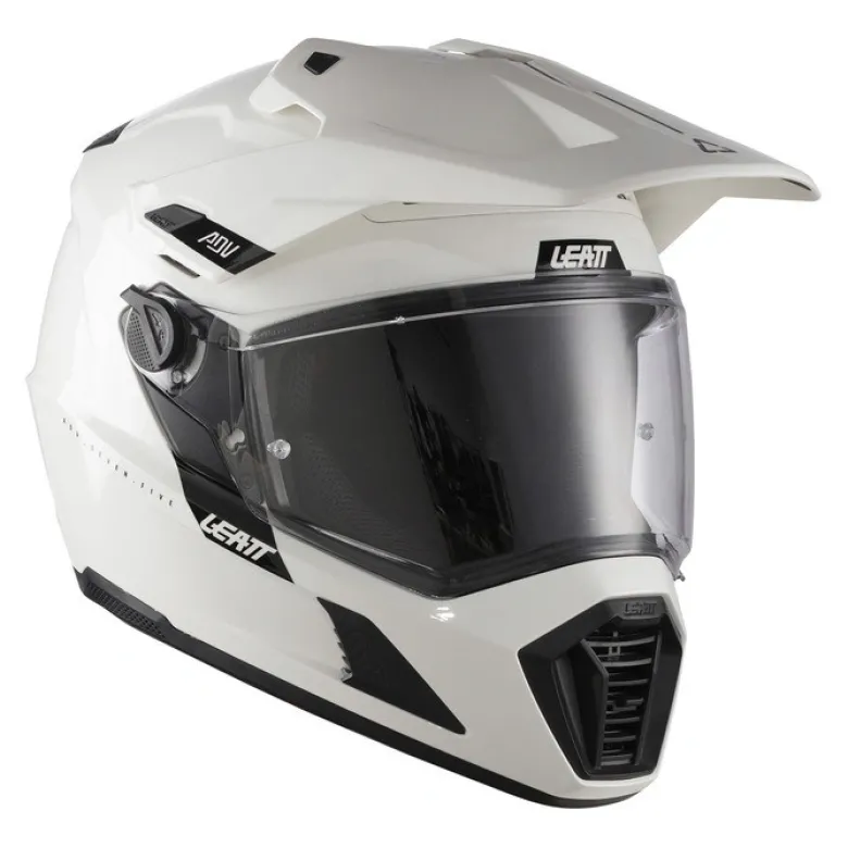 Kask cross z goglami LEATT ADV 7.5 WHITE biały