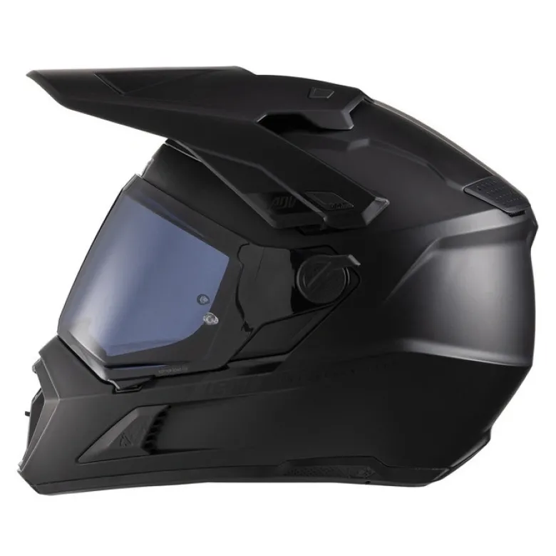 Kask cross z goglami LEATT ADV 7.5 BLACK czarny
