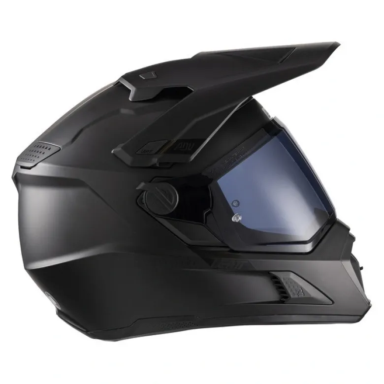 Kask cross z goglami LEATT ADV 7.5 BLACK czarny