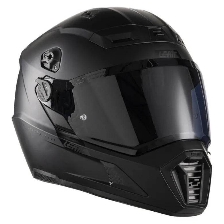 Kask cross z goglami LEATT ADV 7.5 BLACK czarny