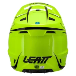 Kask cross z goglami LEATT KIT MOTO 3.5 NEON YELLOW żółty fluo