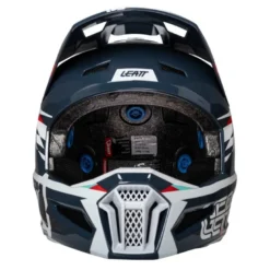 Kask cross z goglami LEATT KIT MOTO 3.5 V25 BLUE niebieski