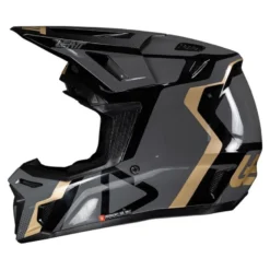 Kask cross z goglami LEATT KIT MOTO 8.5 V25 BLACK czarny