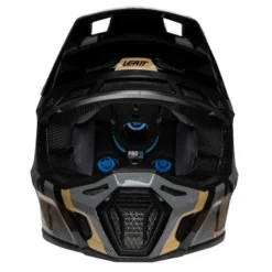 Kask cross z goglami LEATT KIT MOTO 8.5 V25 BLACK czarny