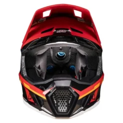 Kask cross z goglami LEATT KIT MOTO 7.5 RED czerwony