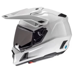 Kask cross z goglami LEATT KIT ADV 8.5 V25 WHITE biały