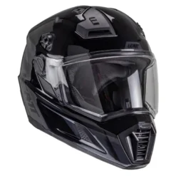Kask cross z goglami LEATT KIT ADV 8.5 V25 STEALTH czarny