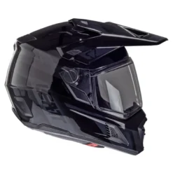 Kask cross z goglami LEATT KIT ADV 8.5 V25 STEALTH czarny