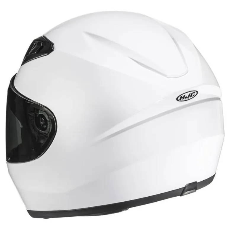 Kask dziecięcy integralny HJC Y10 SOLID PEARL WHITE biały