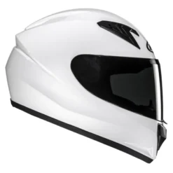 Kask dziecięcy integralny HJC Y10 SOLID PEARL WHITE biały