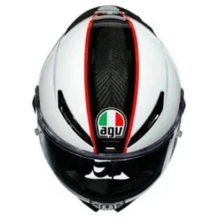 Kask integralny AGV PISTA GP RR SCUDERIA biały czerwony czarny