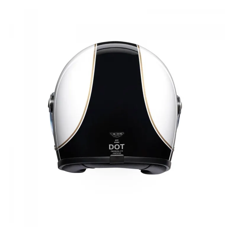 Kask integralny AGV X3000 SUPER BLACK/WHITE biały czarny