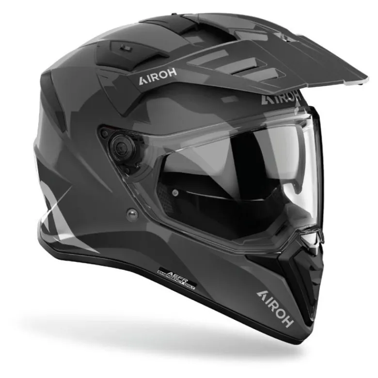 Kask integralny AIROH BANDIT COLOR DARK GREY GLOSS szary