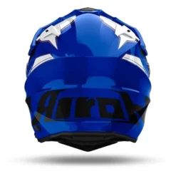 Kask integralny AIROH COMMANDER 2 REVEAL BLUE GLOSS niebieski biały czarny