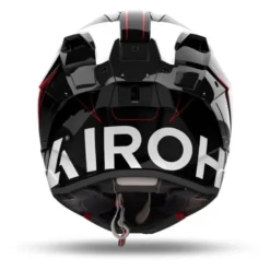 Kask integralny AIROH GP800 MUST RED GLOSS czerwony szary biały czarny