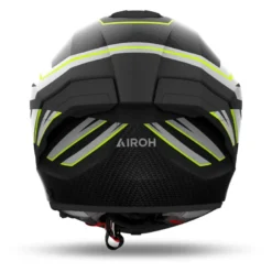 Kask integralny AIROH MATRYX SENTINEL YELLOW MATT żółty fluo szary czarny