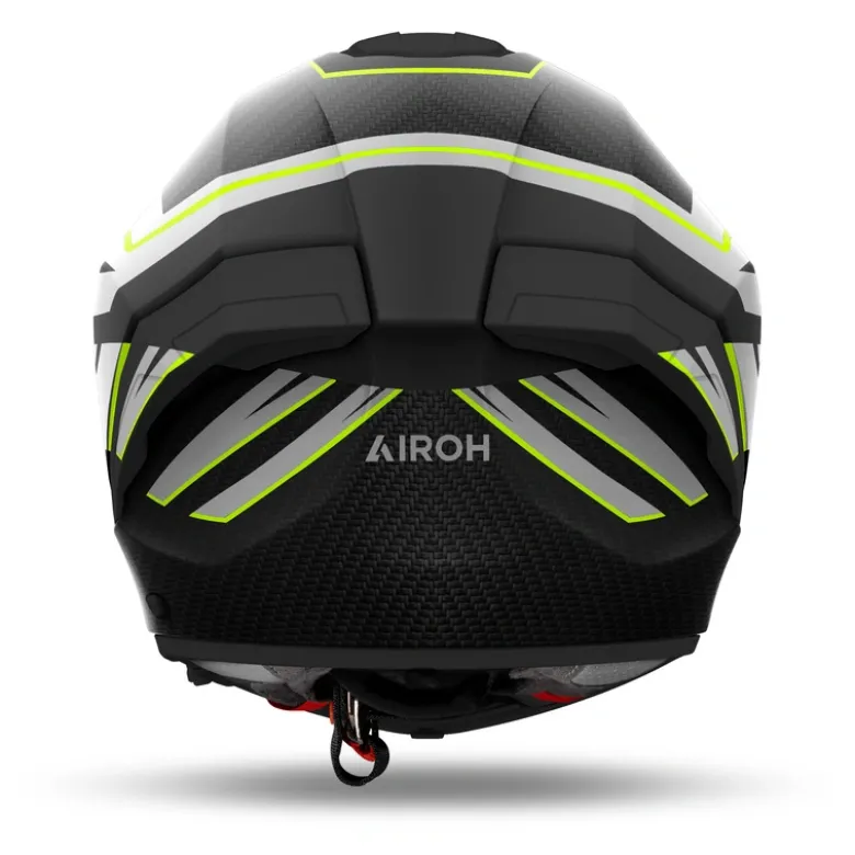 Kask integralny AIROH MATRYX SENTINEL YELLOW MATT żółty fluo szary czarny