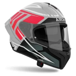 Kask integralny AIROH MATRYX RIDER RED MATT czerwony szary czarny