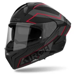 Kask integralny AIROH MATRYX SENTINEL RED MATT czerwony szary czarny