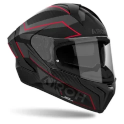 Kask integralny AIROH MATRYX SENTINEL RED MATT czerwony szary czarny