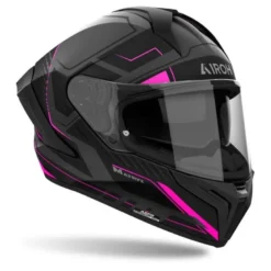 Kask integralny AIROH MATRYX ROCKET PINK MATT różowy szary czarny