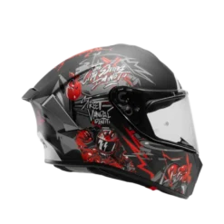 Kask integralny AIROH SPARK 2 CRUZE BLACK GREY MATT czarny szary czerwony
