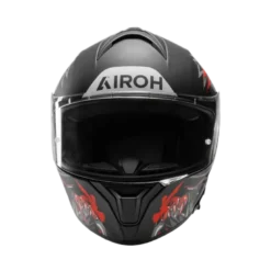 Kask integralny AIROH SPARK 2 CRUZE BLACK GREY MATT czarny szary czerwony