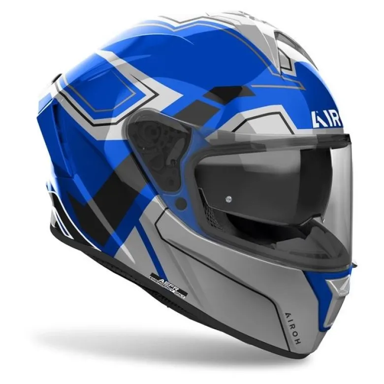 Kask integralny AIROH SPARK 2 DART BLUE GLOSS niebieski szary