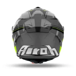 Kask integralny AIROH SPARK 2 DART YELLOW GLOSS żółty fluo szary czarny