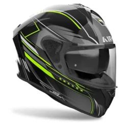 Kask integralny AIROH SPARK 2 SHADOW YELLOW GLOSS żółty fluo szary