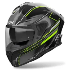 Kask integralny AIROH SPARK 2 SHADOW YELLOW GLOSS żółty fluo szary