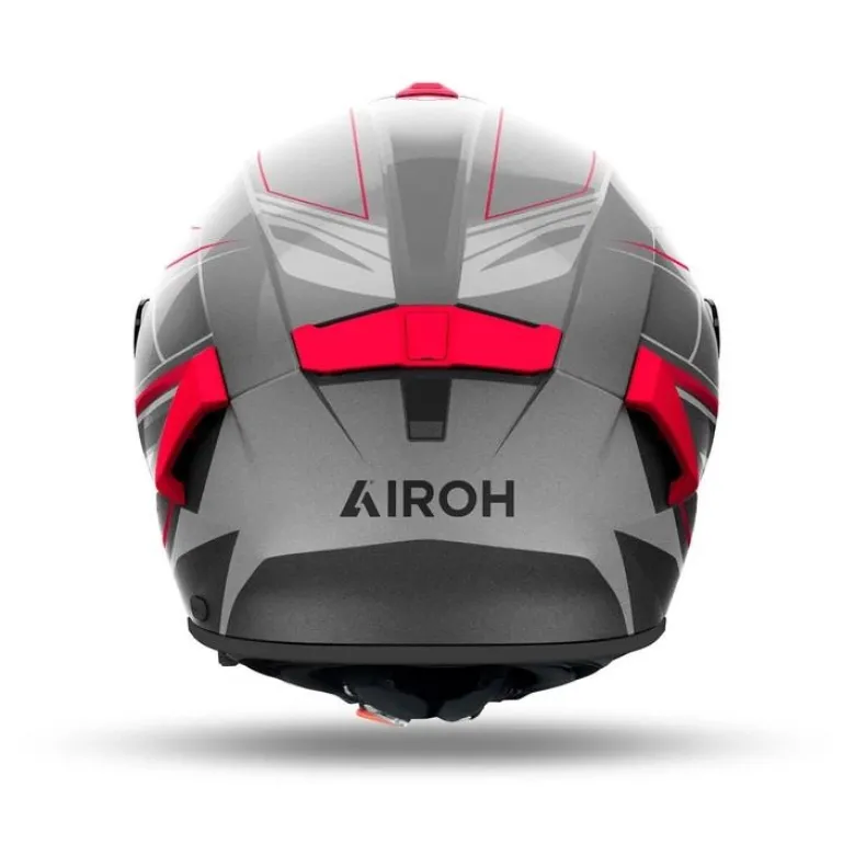 Kask integralny AIROH SPARK 2 SHADOW RED GLOSS czerwony szary