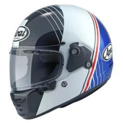 Kask integralny ARAI CONCEPT-XE TEMU BLUE biały niebieski czarny czerwony