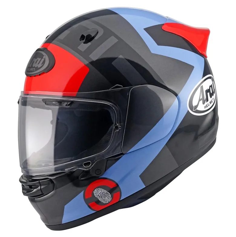 Kask integralny ARAI QUANTIC Space blue niebieski czerwony grafitowy