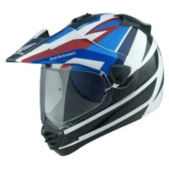 Kask integralny ARAI TOUR-X5 HONDA AFRICA TWIN BLUE biały czarny niebieski czerwony