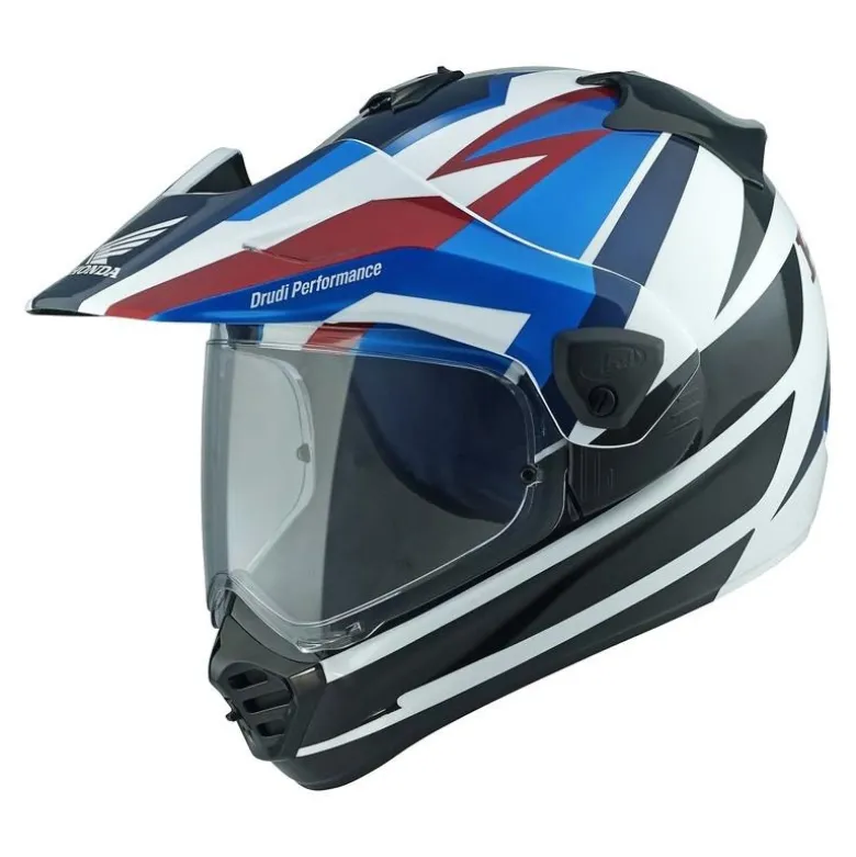 Kask integralny ARAI TOUR-X5 HONDA AFRICA TWIN BLUE biały czarny niebieski czerwony