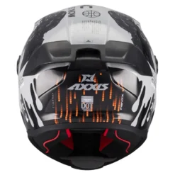 Kask integralny AXXIS FENIX CYBERPUNK C4 GLOSS szary czarny